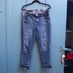 NWOT Distressed Seven Jeans